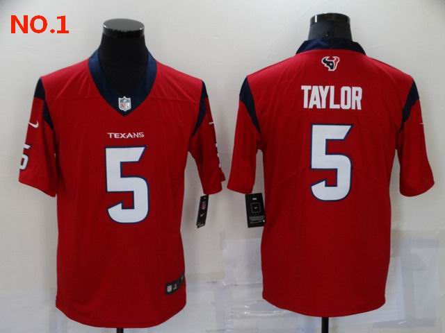 Houston Texans #5 Tyrod Taylor Men's Nike Jerseys-10